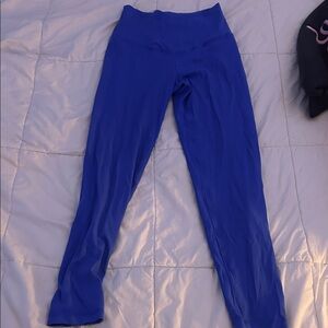 Aerie Blue Crossover Leggings